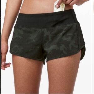 Lululemon Camo Speed Up Short